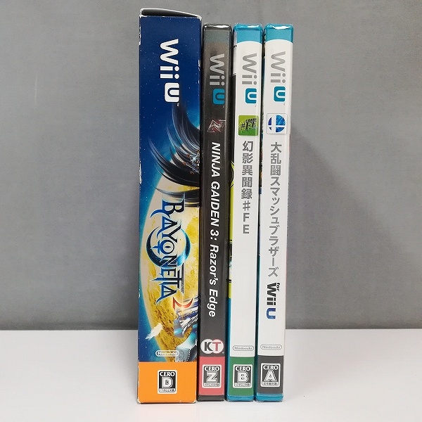 WiiU ソフト 大乱闘スマッシュブラザーズ for Wii U 幻影異聞録#FE ベヨネッタ 1 2 セット 他_2