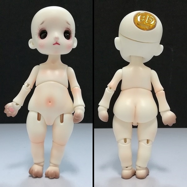 Charm Doll Squirrel-Miumiu 白肌 10㎝級 リスの女の子_2
