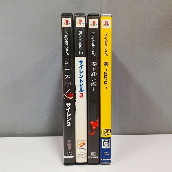 PlayStation2 ソフト サイレン2 サイレントヒル3 零～zero～ 零～紅い蝶～_2