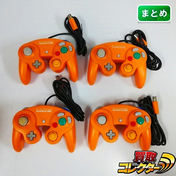 ゲームキューブ コントローラー オレンジ ×4_1