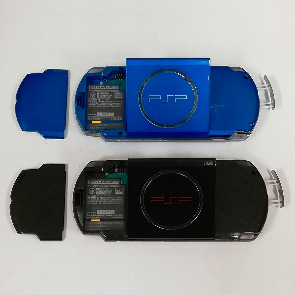 SONY PSP-3000 バイブラントブルー レッド/ブラック 計2点_2