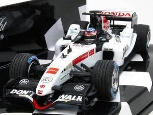 ミニチャンプス 143 BAR ホンダ 007 中国GP 2005 佐藤琢磨 京商特注