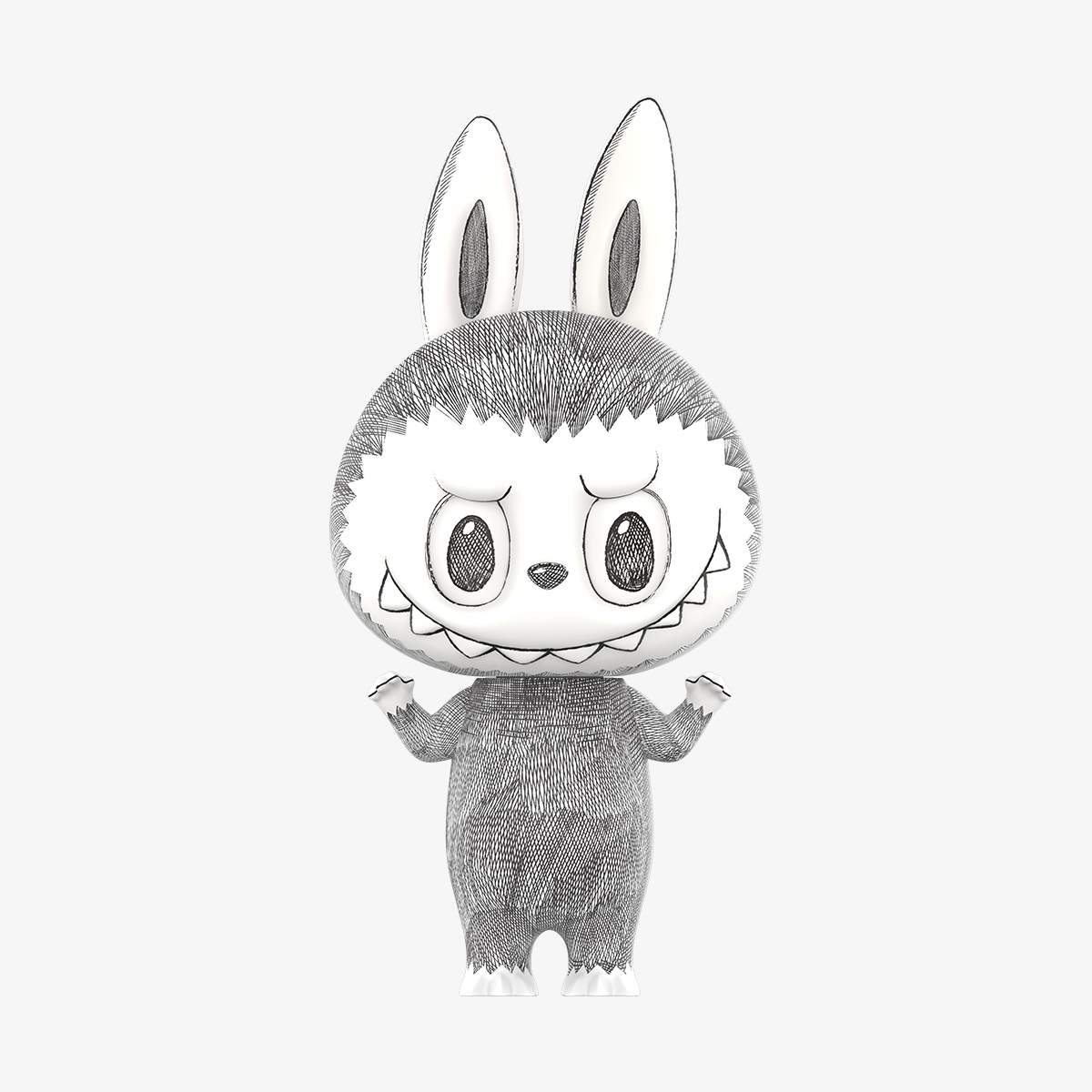 POP MART MEGA LABUBU 400％ スケッチ