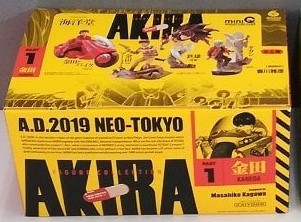 海洋堂 miniQ 「AKIRA」 PART.1 金田 BOX 未開封