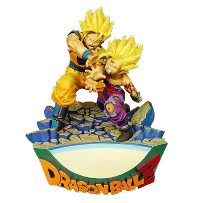 プルーヴィー ドラゴンボールZ 造形神化劇的ディオラマ 親子かめはめ波 孫悟空&孫悟飯