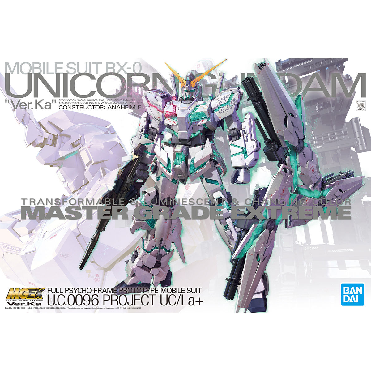 MGEX 1/100 ユニコーンガンダム Ver.Ka MG