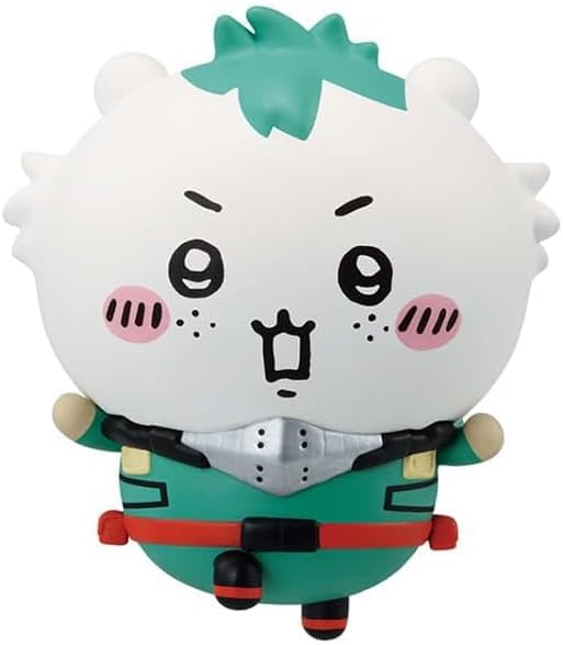 僕のヒーローアカデミア×ちいかわフィギュア 緑谷出久×ちいかわ