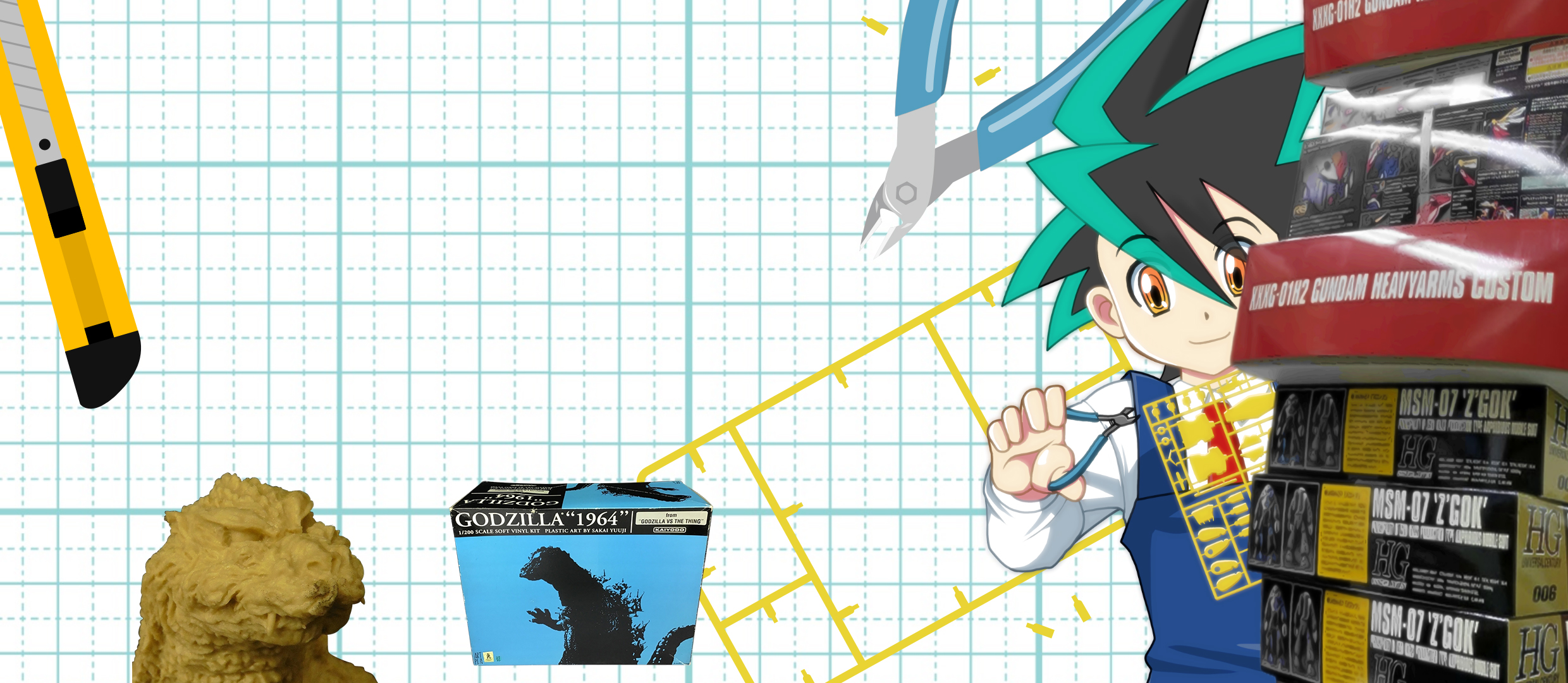 ガレージキット ゴジラ