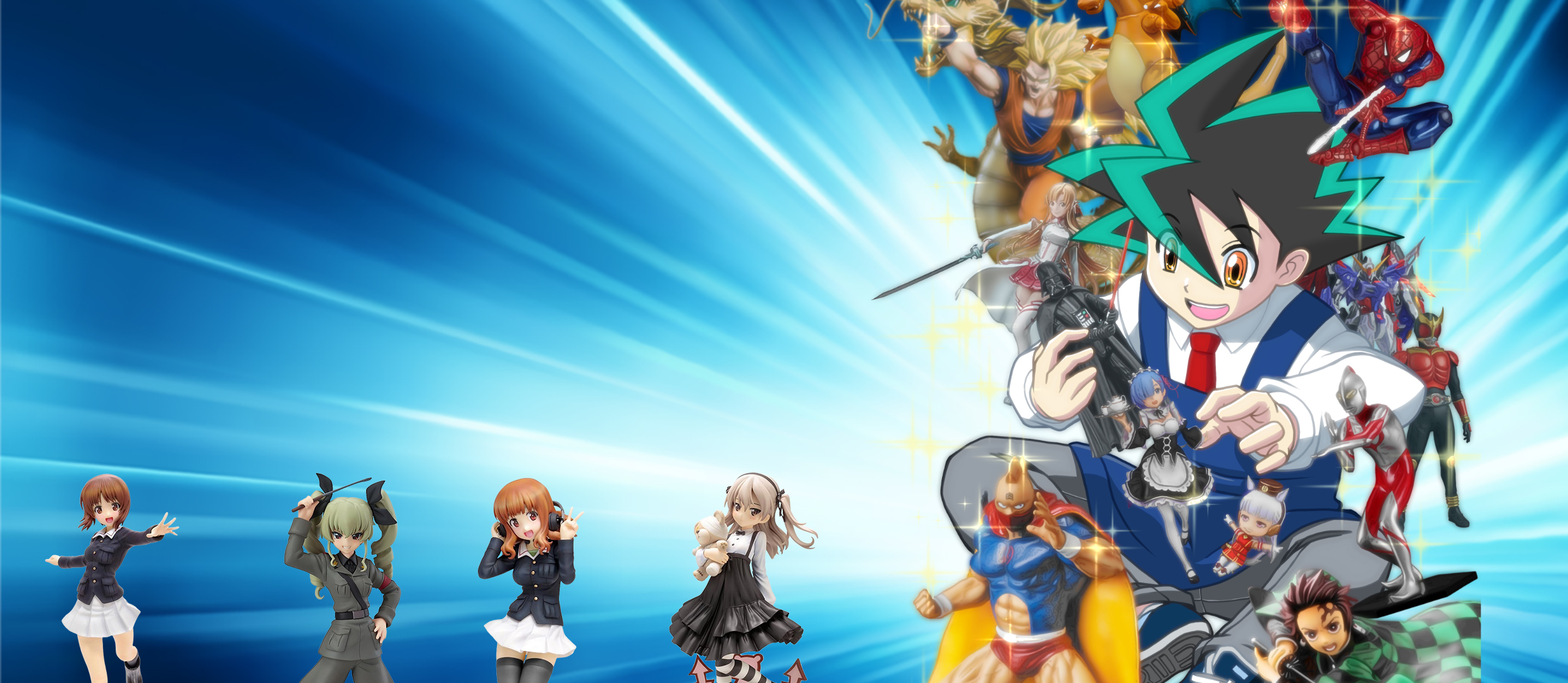 ガールズ＆パンツァー(ガルパン) フィギュア