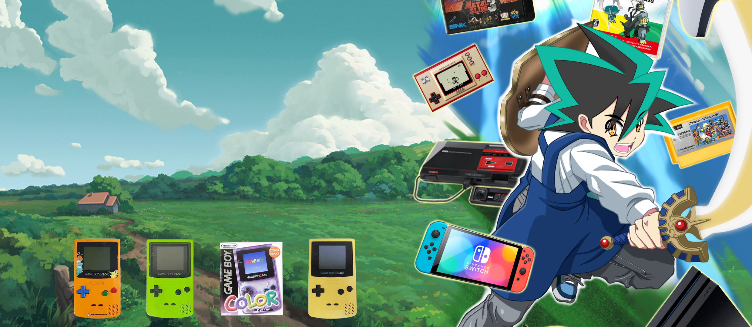 ゲームボーイカラー(GAME BOY COLOR)本体