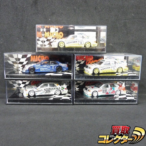 マイクロチャンプス 1/64 メルセデス Evo2 Dekra 1993 他