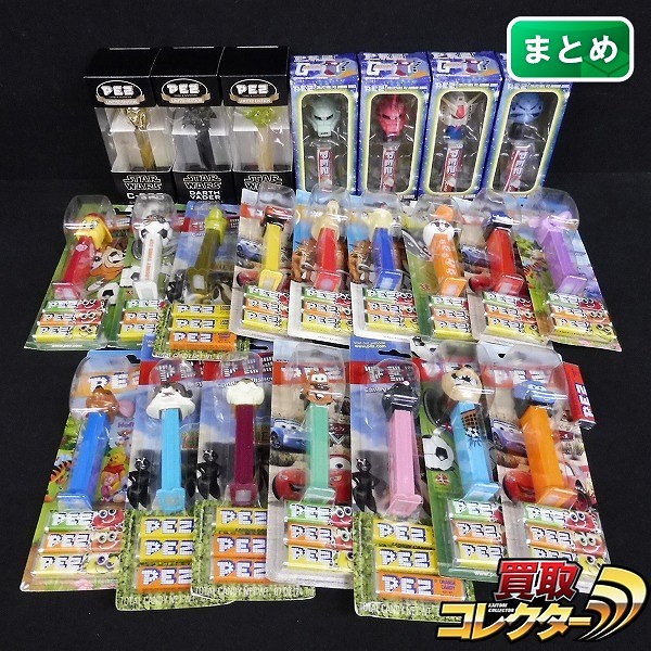 PEZ ペッツ カーズ スターウォーズ 森のリトル・ギャング 機動戦士ガンダム 等