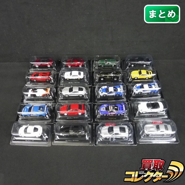 京商 1/64 ミニカー マクラーレン MP4/3 ポルシェ 911 RS アルファロメオ 1750 GT Am 他