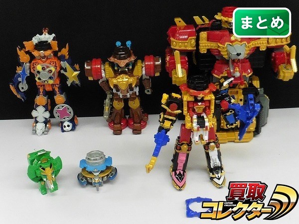 手裏剣戦隊ニンニンジャー DXロボ まとめて シュリケンジン ゲキアツダイオー UFOマル 他