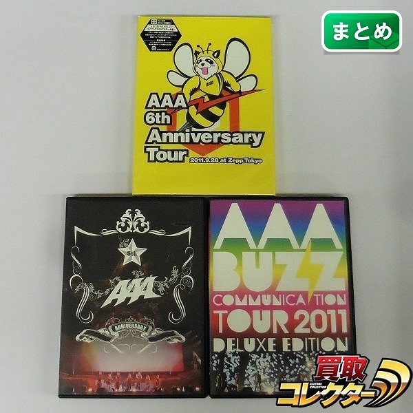 AAA LIVE DVD 6th Anniversary Tour 2011.9.28 at Zepp Tokyo 他