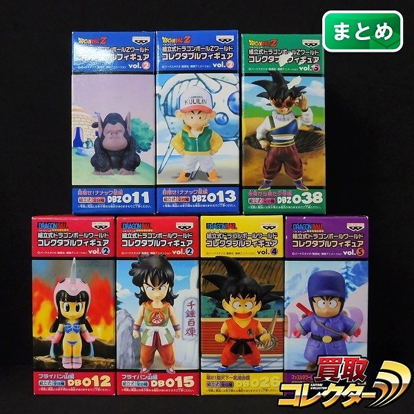 ワールドコレクタブルフィギュア ドラゴンボール Vol.2 ヤムチャ ドラゴンボールZ Vol.2 クリリン 他