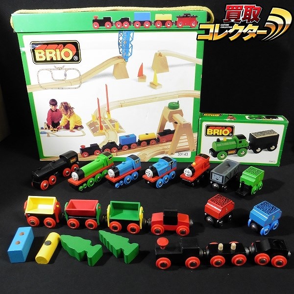 買取】BRIO きかんしゃトーマス エドワード ジェームス GWR 33412 鉄道セット 33143 直線レール | ホビー |  実績価格【買取コレクター】