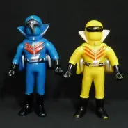 買取】ポピー 当時物 秘密戦隊ゴレンジャー ソフビ アカレンジャー