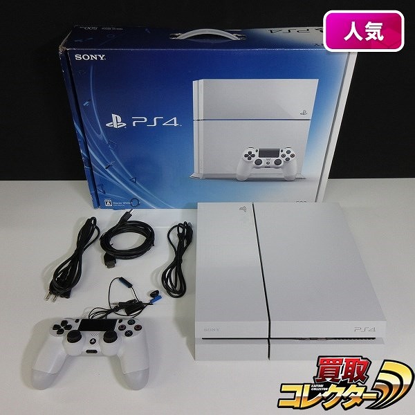 SONY プレイステーション4 CUH-1100A B02 グレイシャーホワイト