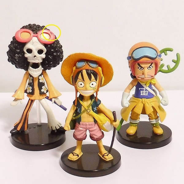 買取】ワールドコレクタブルフィギュア 劇場版 ONE PIECE FILM Strong World ver.1 6種 ルフィ ナミ ブルック  ウソップ チョッパー | ワンピースフィギュア | 実績価格【買取コレクター】