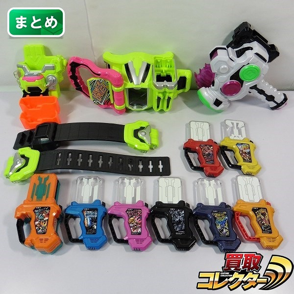 仮面ライダーエグゼイド DXゲーマドライバー DXマイティブラザーズXX ガシャット DXタドルクエストガシャット 他