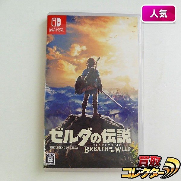 Nintendo Switch ソフト ゼルダの伝説 ブレス オブ ザ ワイルド