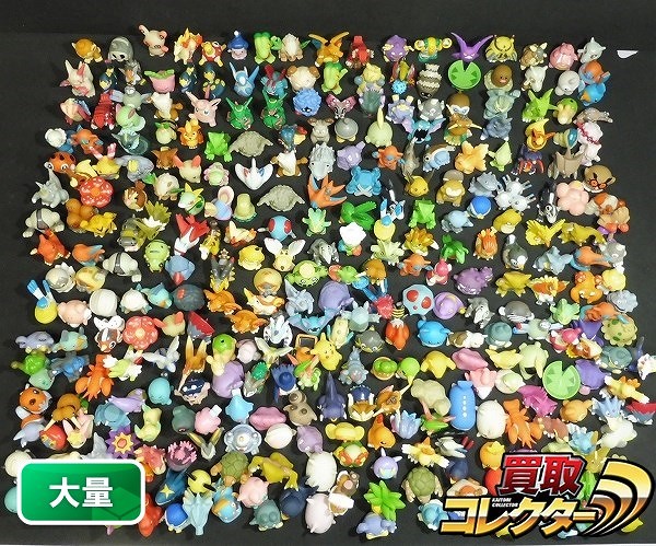 バンダイ ポケモンキッズ 指人形 300体以上 ピカチュウ コダック キモリ ヒトカゲ アチャモ ヒノアラシ 他