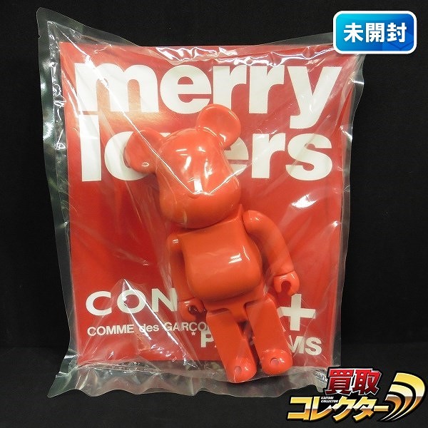 メディコムトイ ベアブリック 400% コムデギャルソン merry lovers