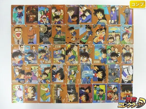 買取】名探偵コナン カードダス No.1～No.45 キラ ノーマル 計45枚