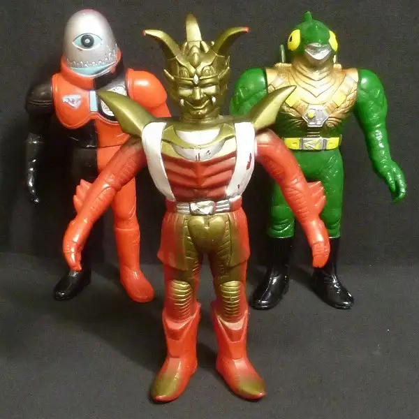 買取】バンダイ 超電子バイオマン 対決ジューノイドBOX ソフビ