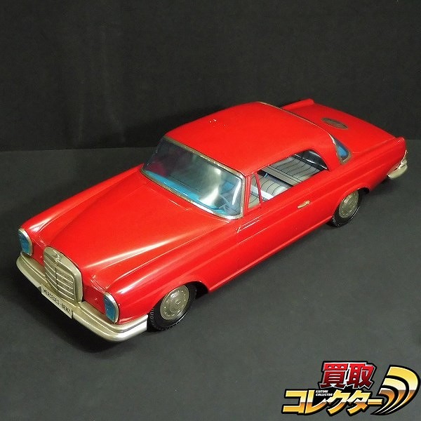 イチコー ビッグサイズ ブリキ メルセデスベンツ レッド 約60cm
