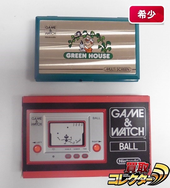 ゲームウォッチ GAME&WATCH グリーンハウス ボール(復刻版)