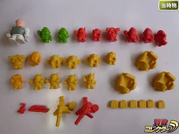 買取】SD スパイラルゾーン 消しゴム 人形 フィギュア プラ 当時物