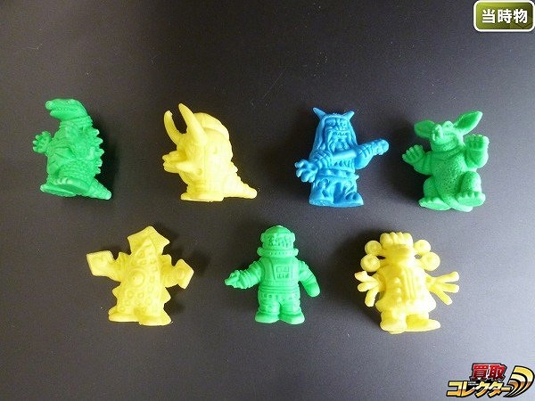 ポピー 怪獣消しゴム 第11弾 8期 7体 オニバンバ ブリザード ロボネズ クイントータス 他