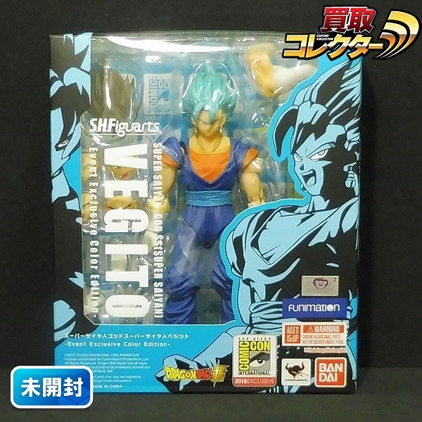 バンダイ S.H.Figuarts ドラゴンボール超 スーパーサイヤ人ゴッドスーパーサイヤ人 ベジット