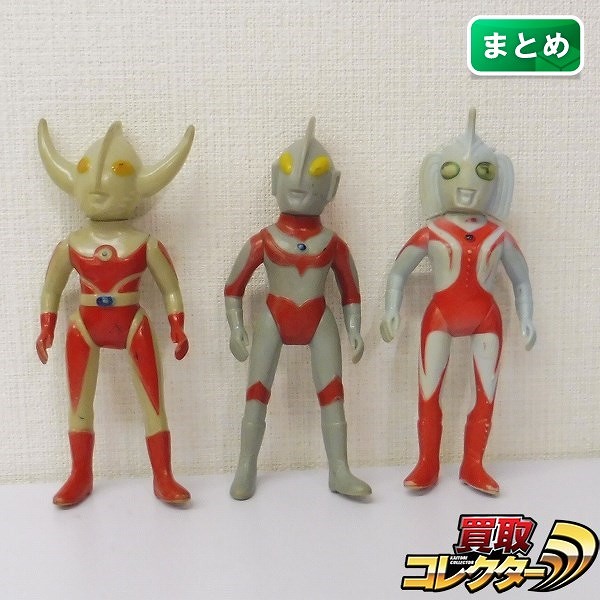 ブルマァク ミニソフビ ウルトラマン ウルトラの父 ウルトラの母