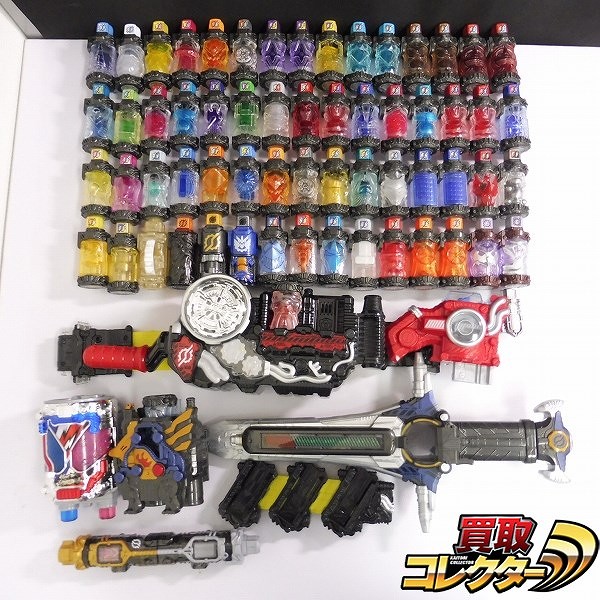 仮面ライダービルド まとめ フルボトル大量 DXビルドドライバー DXビートクローザー 他