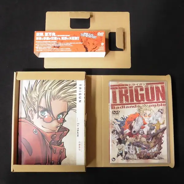 買取】トライガン DVD-BOX LIMITED EDITION + DVD 劇場版 TRIGUN