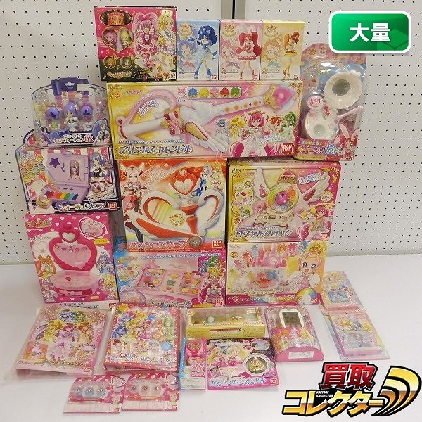 プリキュア グッズ スイーツパクト プリンセスキャンドル パッションハープ 他