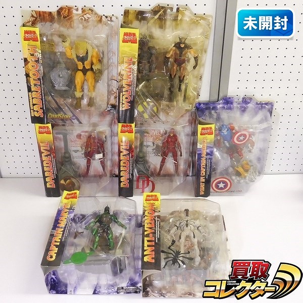 ダイアモンドセレクト マーベルセレクト デアデビル アンチヴェノム ウルヴァリン 他