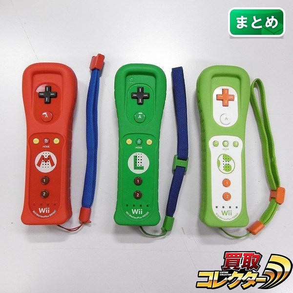 Wiiリモコンプラス マリオ ルイージ ピーチ ヨッシー ニンテンドー 