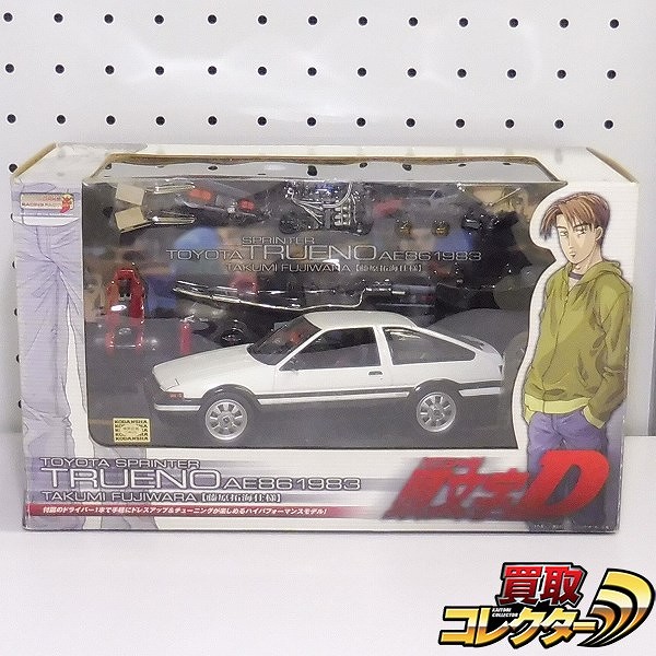 買取】ホットワークス 1/24 頭文字D トヨタ スプリンター トレノ AE86 1983 藤原拓海仕様 | ミニカー 国内メーカー |  実績価格【買取コレクター】