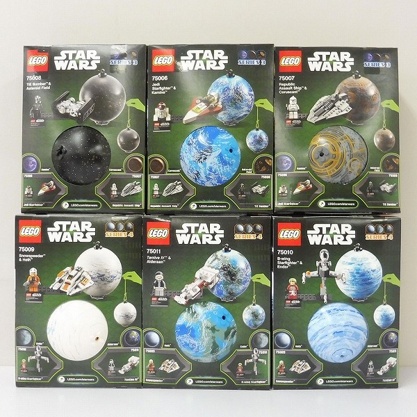 買取】LEGO レゴ STAR WARS 惑星 ナブー コルサント デススター 他 