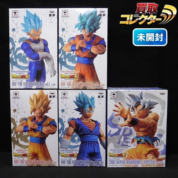 ドラゴンボール超 DXF THE SUPER WARRIORS Vol.3 Vol.4 Vol.5 SPECIAL