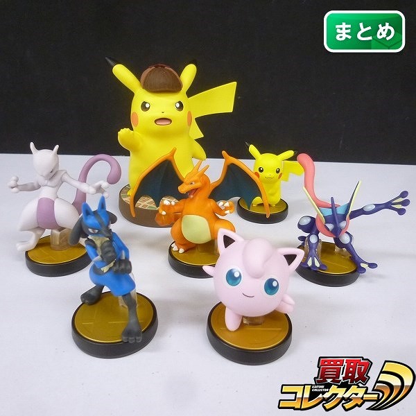 アミーボ amiibo ポケモン 名探偵ピカチュウ ルカリオ プリン リザードン ミュウツー ゲッコウガ 他