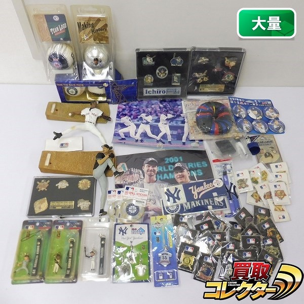 MLB グッズ イチロー ピンバッジ 2001 SEASON TO REMEMBER 他