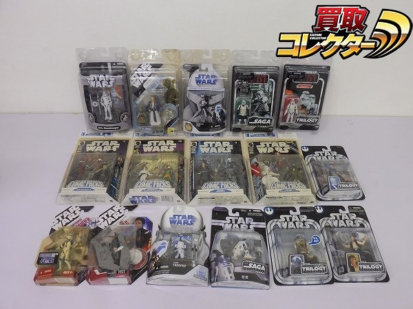 ハズブロ STAR WARS コミックパック ヴィンテージフィギュア 他