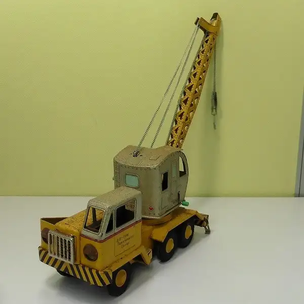 買取】バンダイ ブリキ TRUCK MOUNTED CRANE 20トン クレーン車