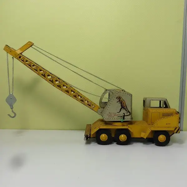 買取】バンダイ ブリキ TRUCK MOUNTED CRANE 20トン クレーン車