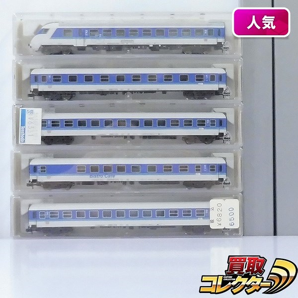 FLEISCHMANN Nゲージ 8175K～8179K DB ドイツ 急行客車 5両